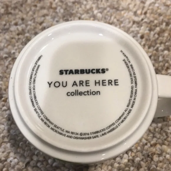 Starbucks You Are Here Mug PORTLAND 2016 New Condition - Picture 6 of 6